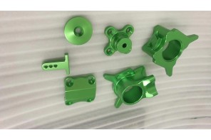 Custom CNC milled aluminum components
