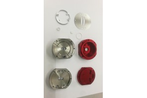 Aluminum anodized parts